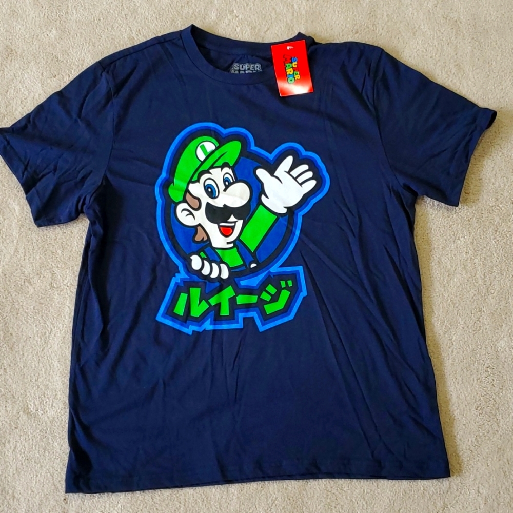 Luigi Kanji t shirt